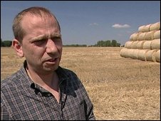 Richard Spinks' company is centred in fertile western Ukraine