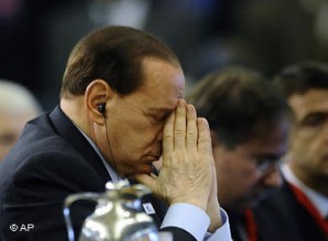 Silvio Berlusconi was the only G-8 leader at the summit